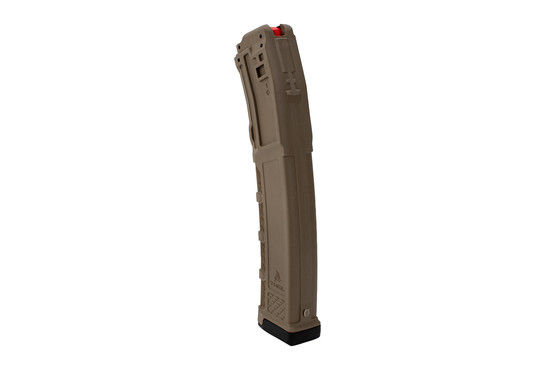 The Thril PMX SM9 MPX 9mm Magazine features 35 round capacity.